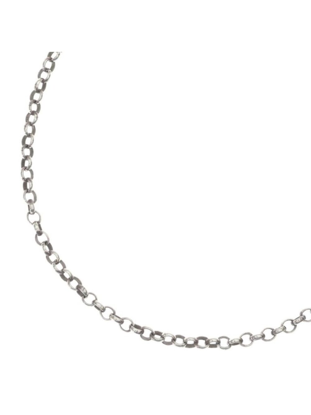 Chrome Hearts Neckchain Roll Chain Necklace Silver
